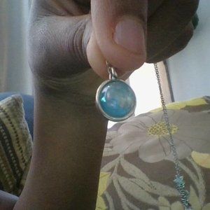 blue moonstone necklace